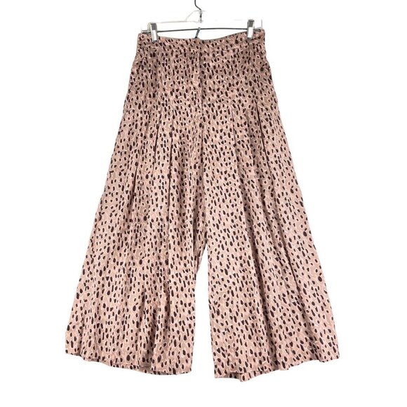 By Anthropology pants wide leg palazzo med side pockets NWOT - Picture 1 of 7
